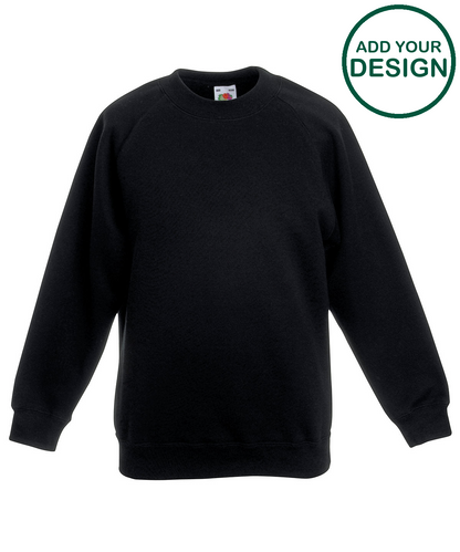 Kids classic raglan sweatshirt
