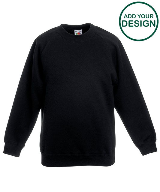Kids classic raglan sweatshirt
