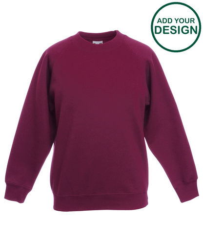 Kids classic raglan sweatshirt