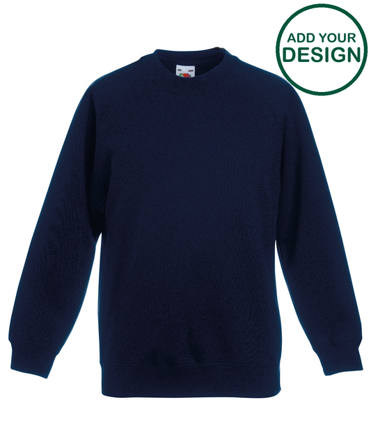 Kids classic raglan sweatshirt