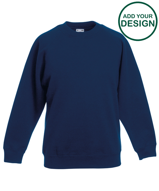 Kids classic raglan sweatshirt