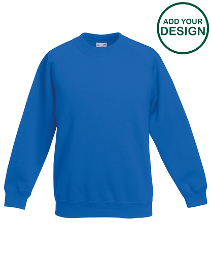 Kids classic raglan sweatshirt