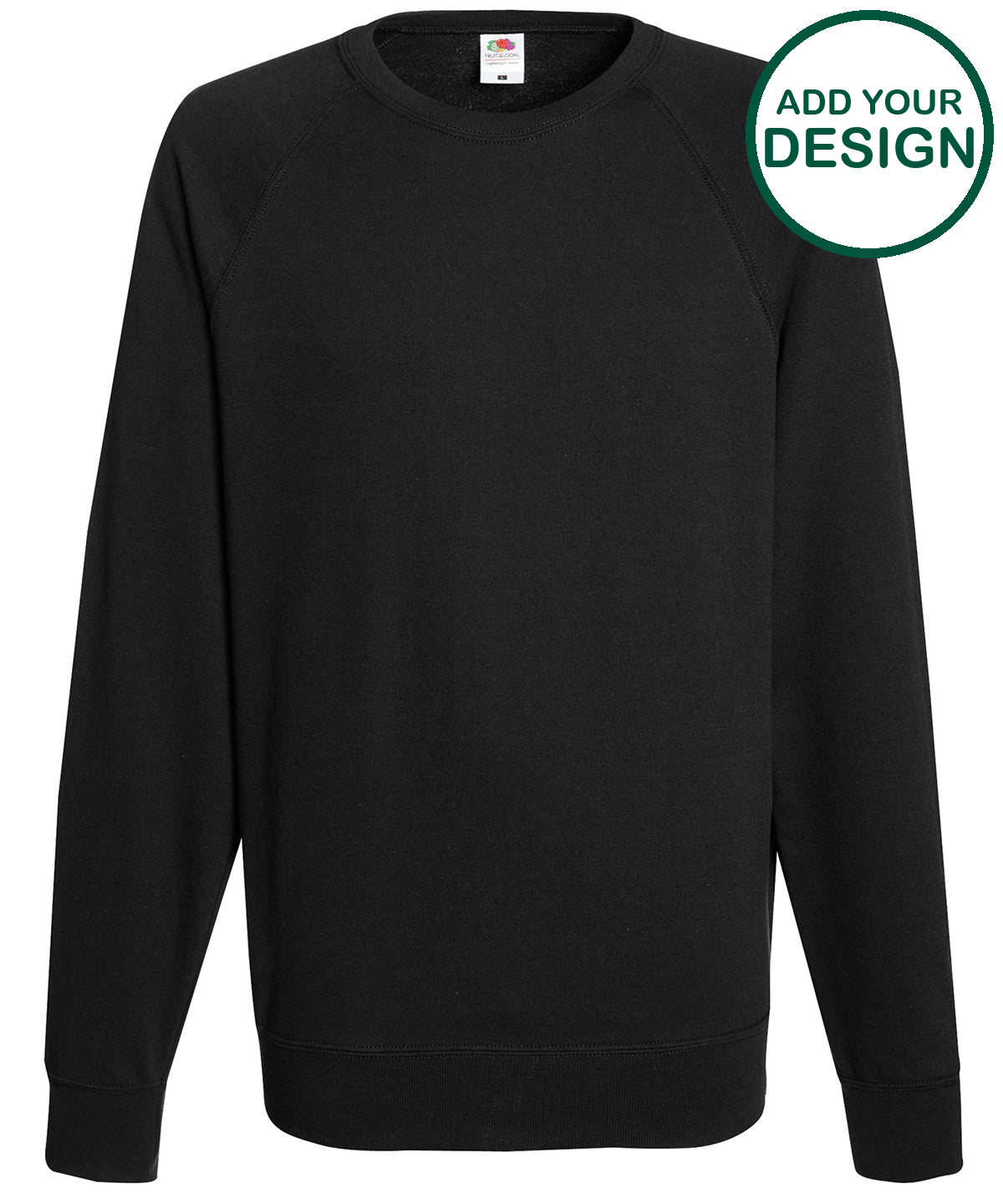 Lightweight raglan sweatshirt
