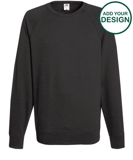 Lightweight raglan sweatshirt