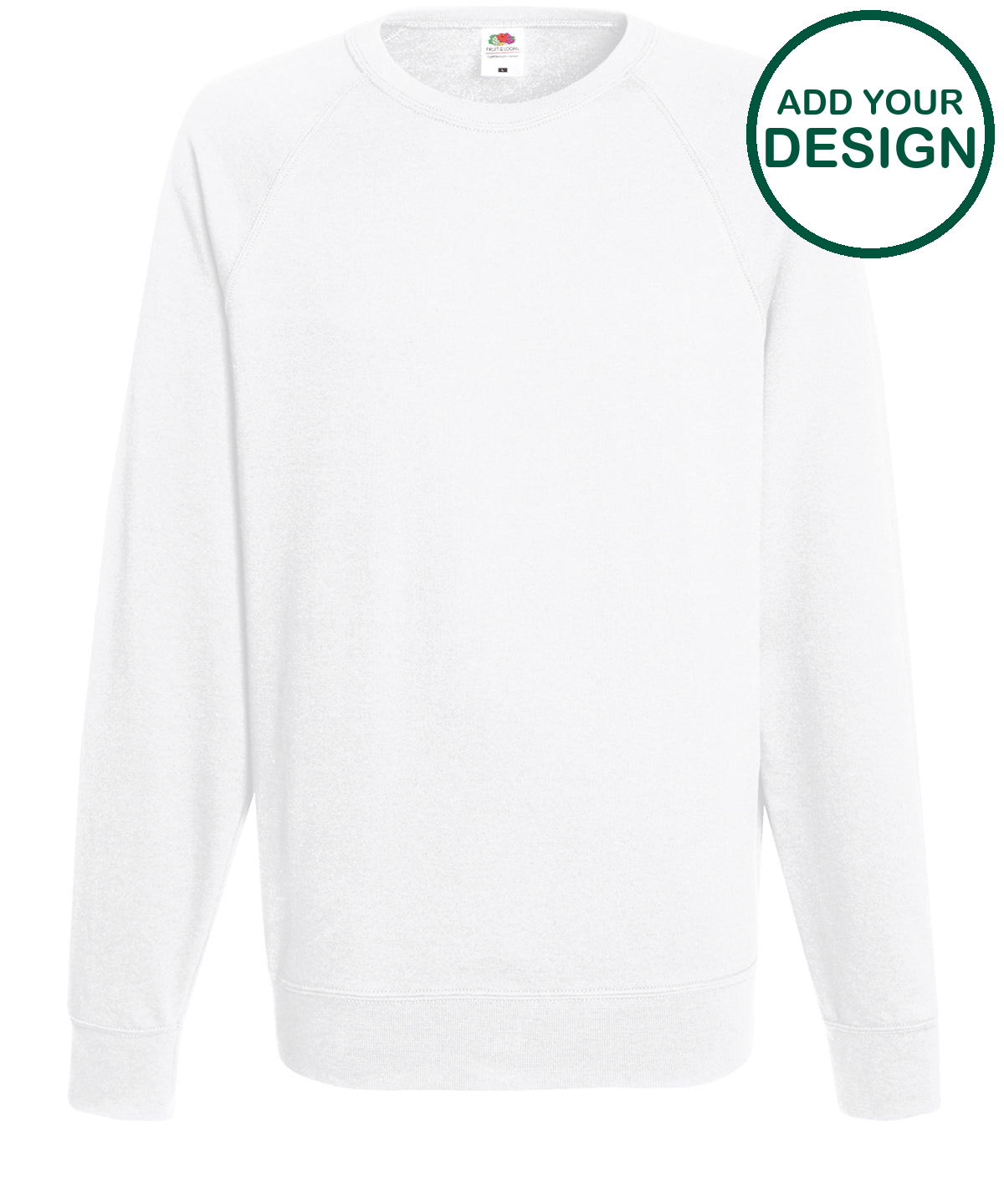 Lightweight raglan sweatshirt