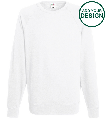Lightweight raglan sweatshirt