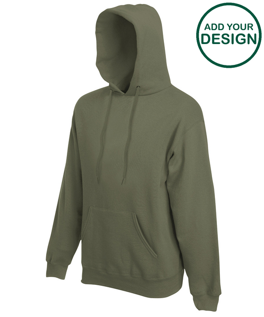Premium 70/30 hooded sweatshirt
