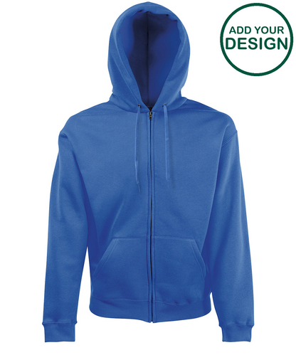 Premium 70/30 hooded sweatshirt jacket