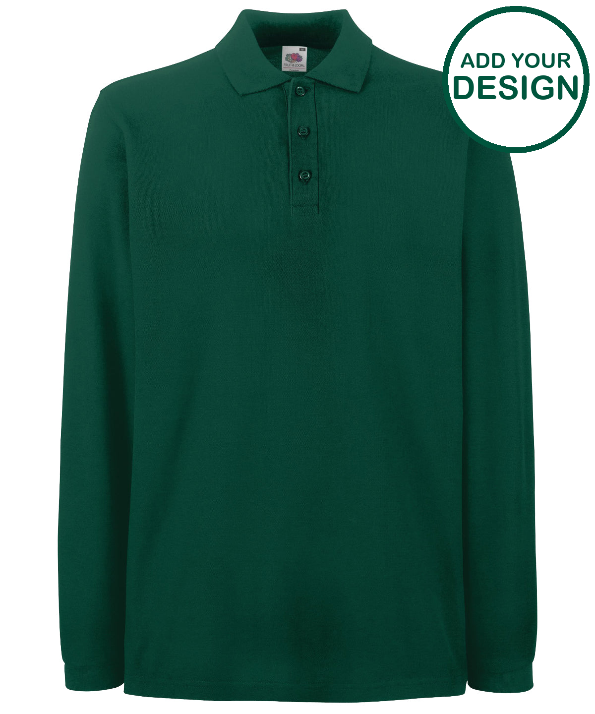 Premium long sleeve polo 