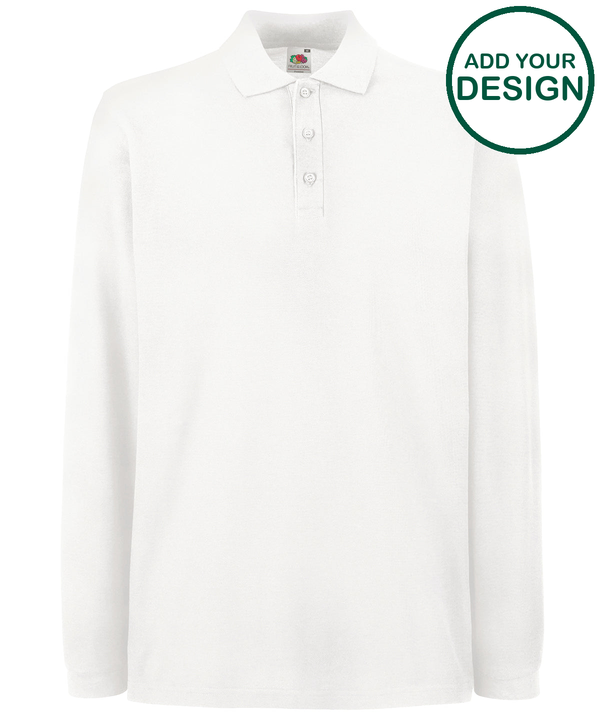 Premium long sleeve polo 