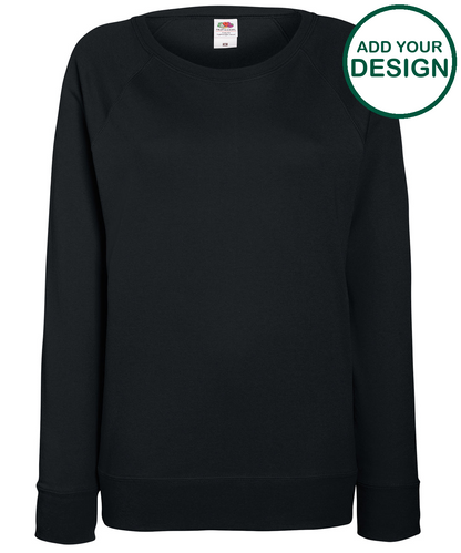 Women's lightweight raglan sweatshirt