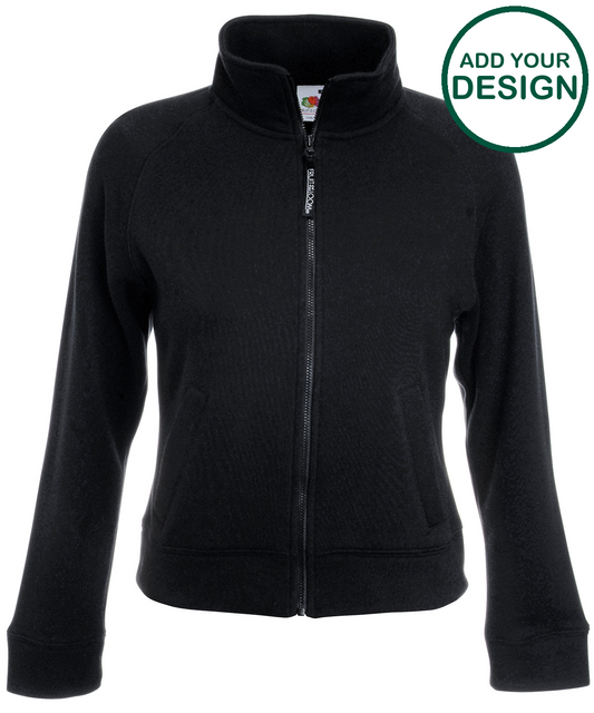 Women's premium 70/30 sweatshirt jacket
