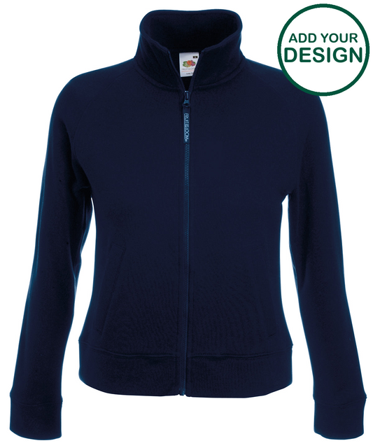 Women's premium 70/30 sweatshirt jacket