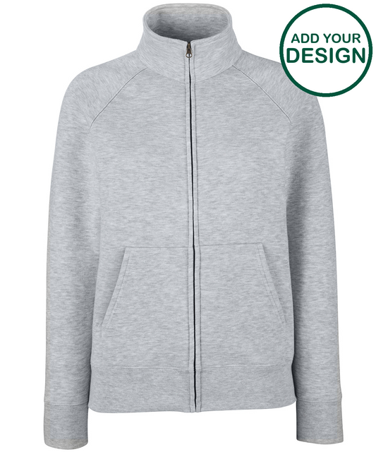 Women's premium 70/30 sweatshirt jacket