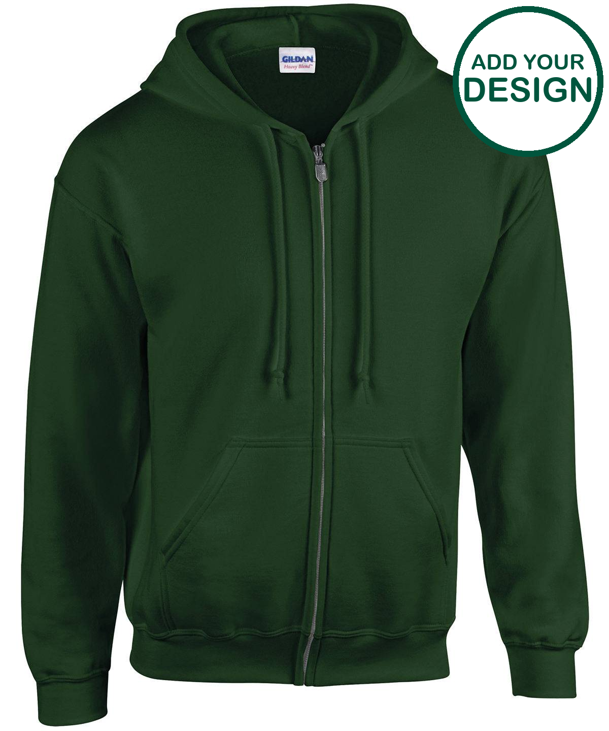Heavy Blend™  full zip hooded sweatshirt
