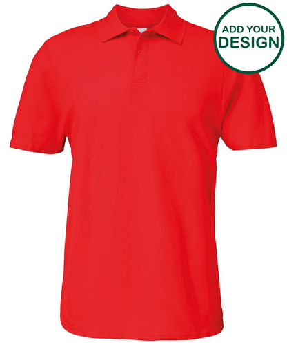 Softstyle™ adult double piqué polo