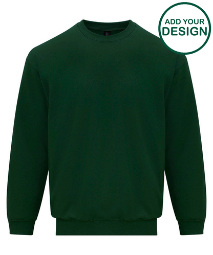 Softstyle™ midweight fleece adult crew neck