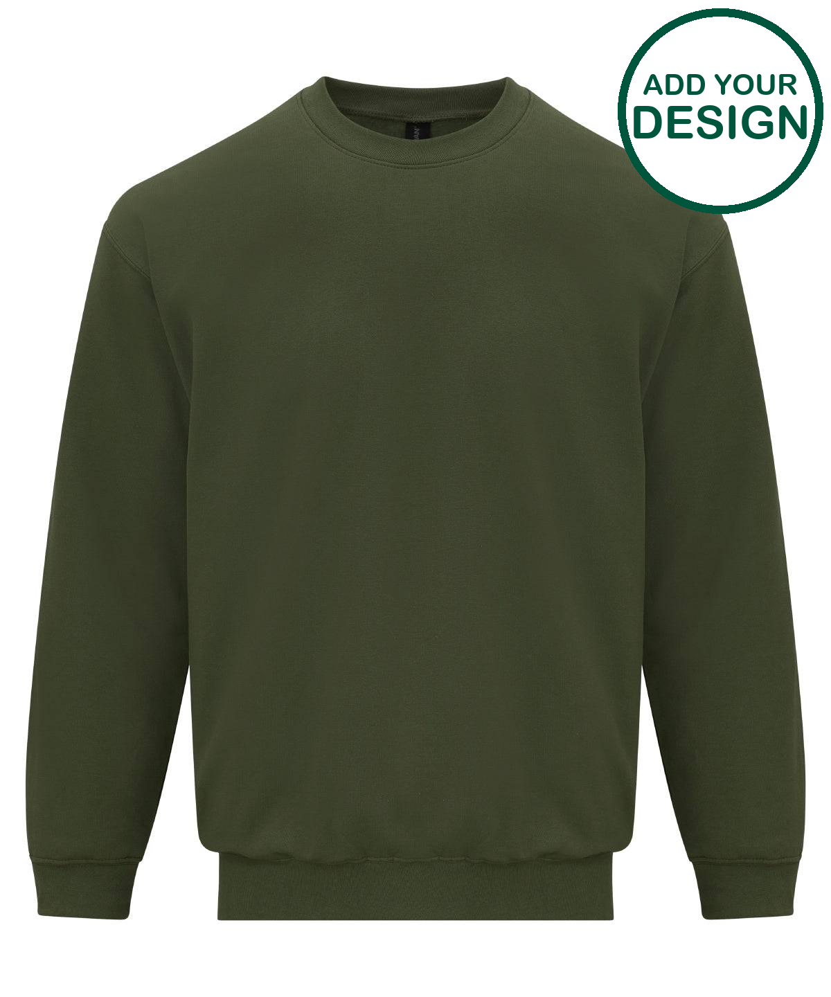 Softstyle™ midweight fleece adult crew neck
