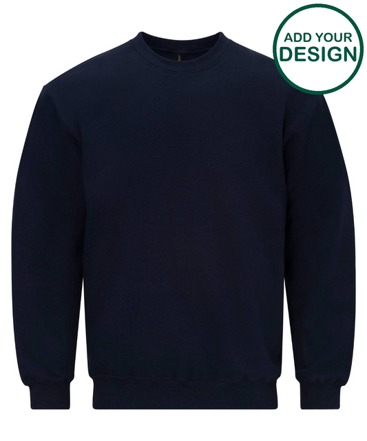Softstyle™ midweight fleece adult crew neck