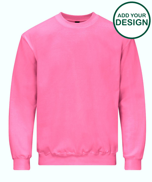 Softstyle™ midweight fleece adult crew neck