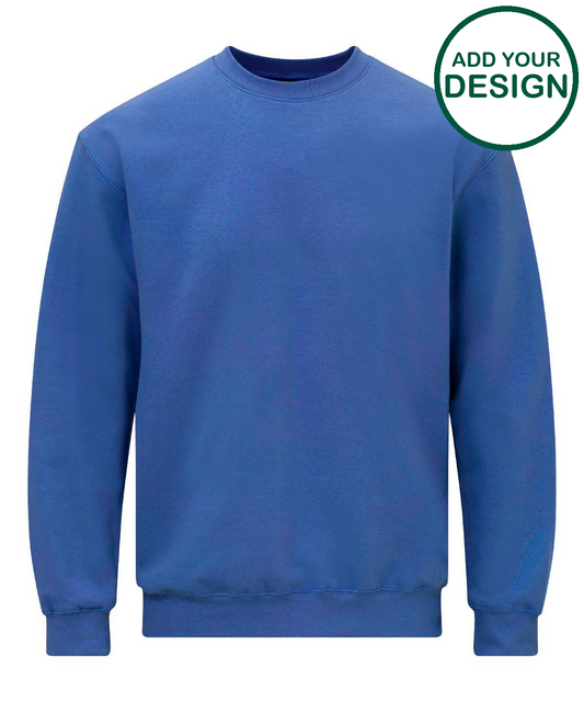 Softstyle™ midweight fleece adult crew neck