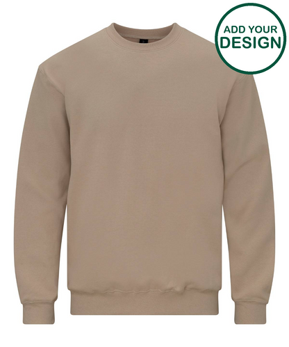 Softstyle™ midweight fleece adult crew neck