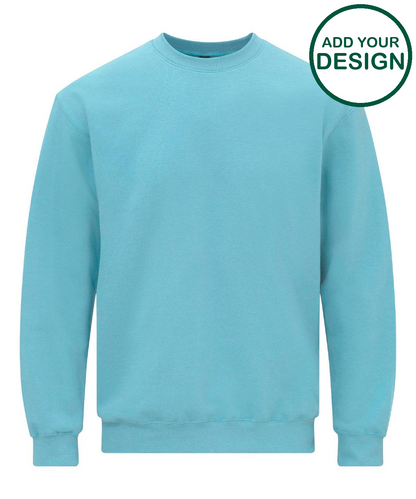 Softstyle™ midweight fleece adult crew neck
