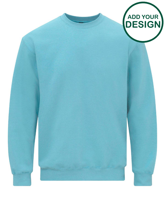 Softstyle™ midweight fleece adult crew neck