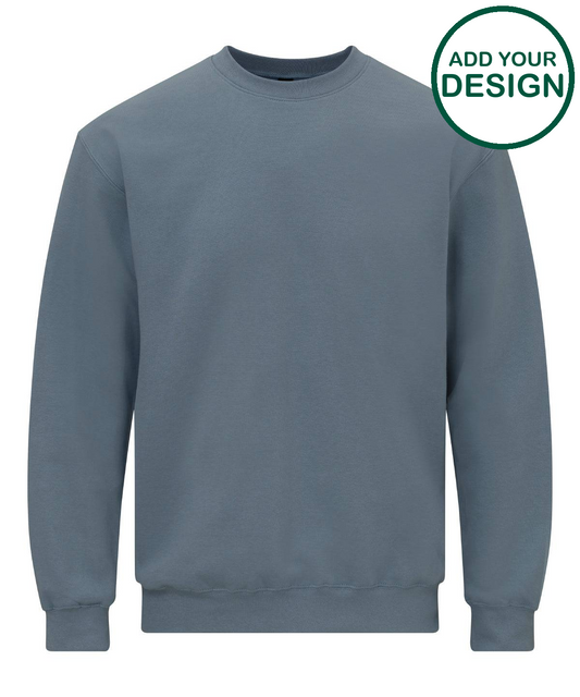 Softstyle™ midweight fleece adult crew neck