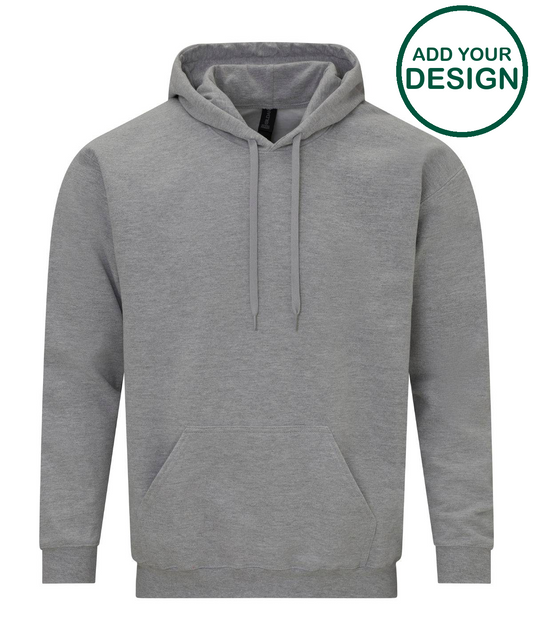Softstyle™ midweight fleece adult hoodie