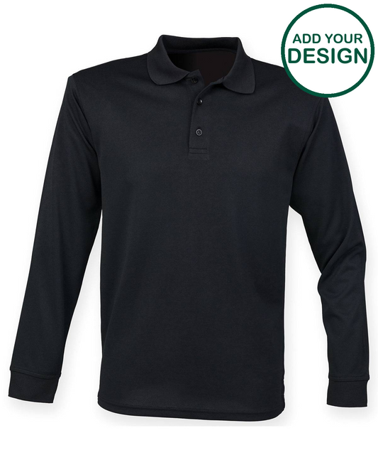Long sleeve Coolplus® polo shirt