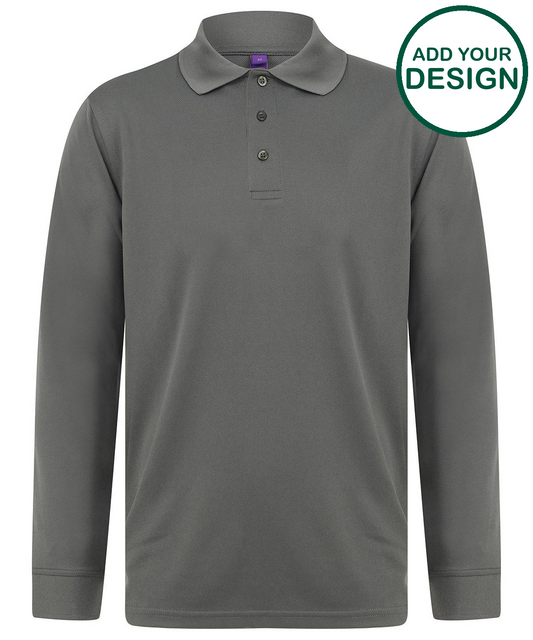 Long sleeve Coolplus® polo shirt
