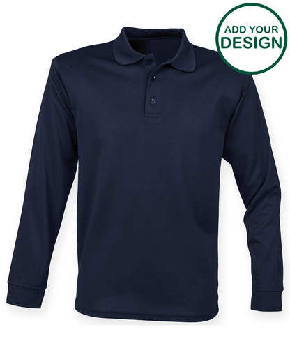Long sleeve Coolplus® polo shirt