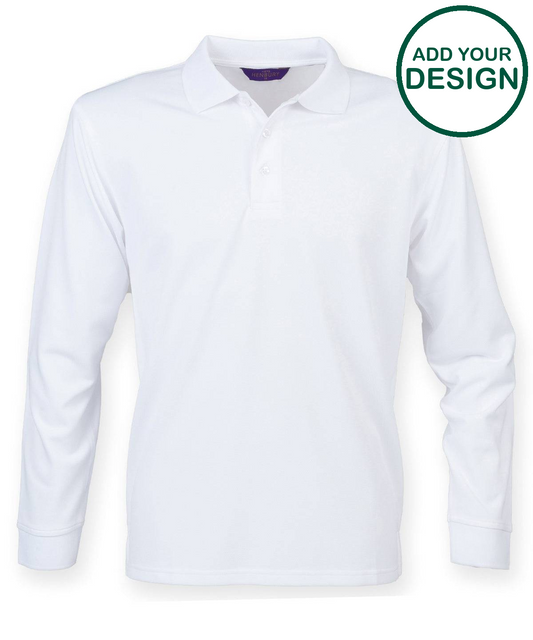 Long sleeve Coolplus® polo shirt