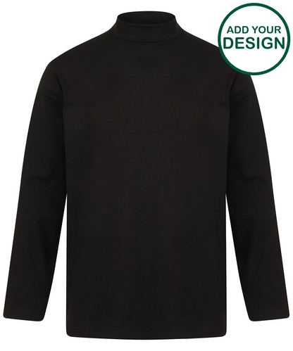 Long sleeve roll neck top
