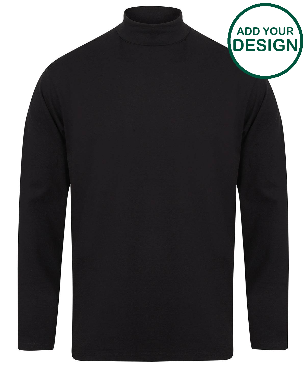 Long sleeve roll neck top
