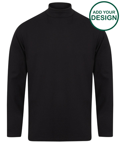 Long sleeve roll neck top