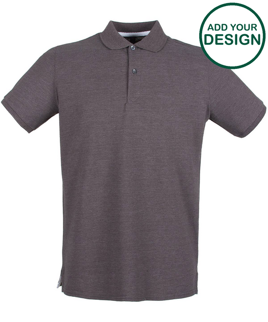Micro-fine piqué polo shirt