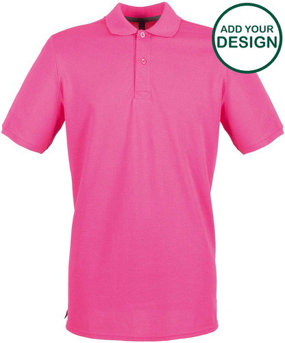 Micro-fine piqué polo shirt