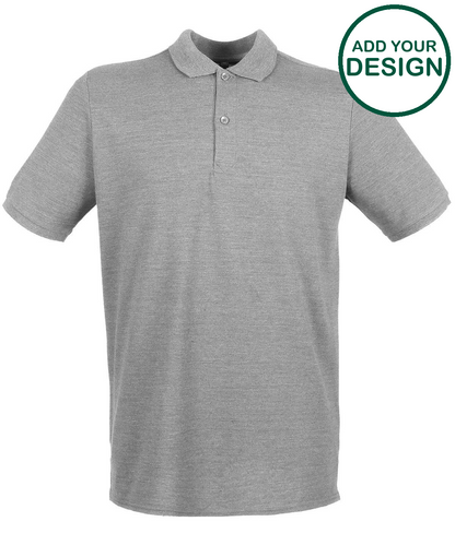 Micro-fine piqué polo shirt