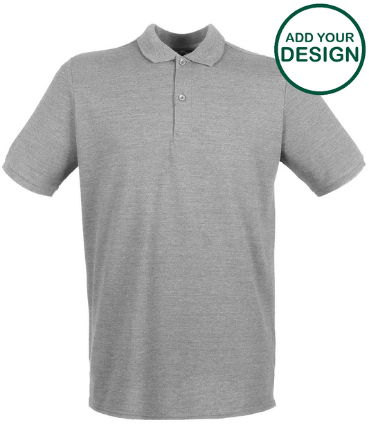 Micro-fine piqué polo shirt