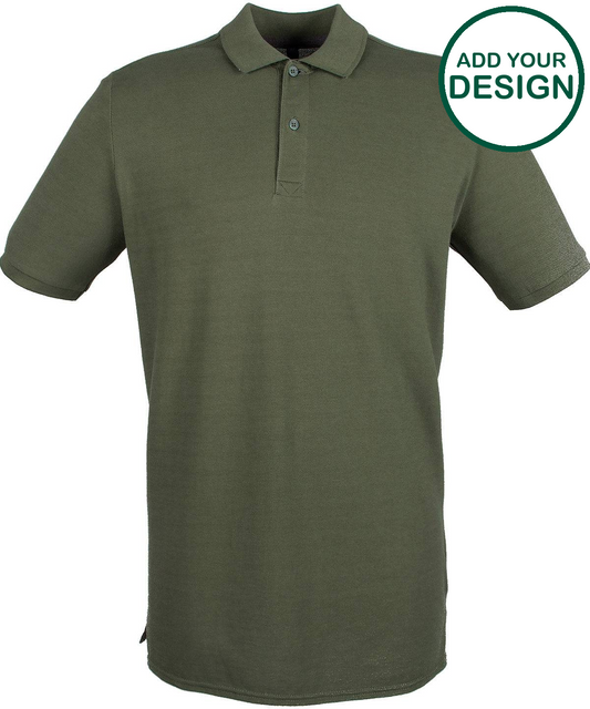 Micro-fine piqué polo shirt