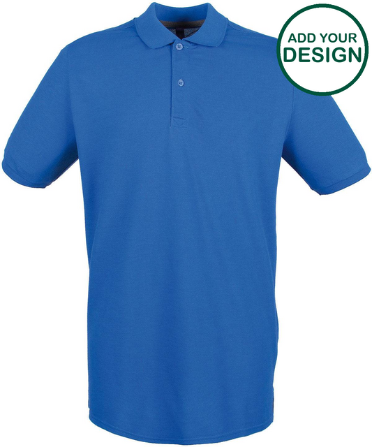 Micro-fine piqué polo shirt