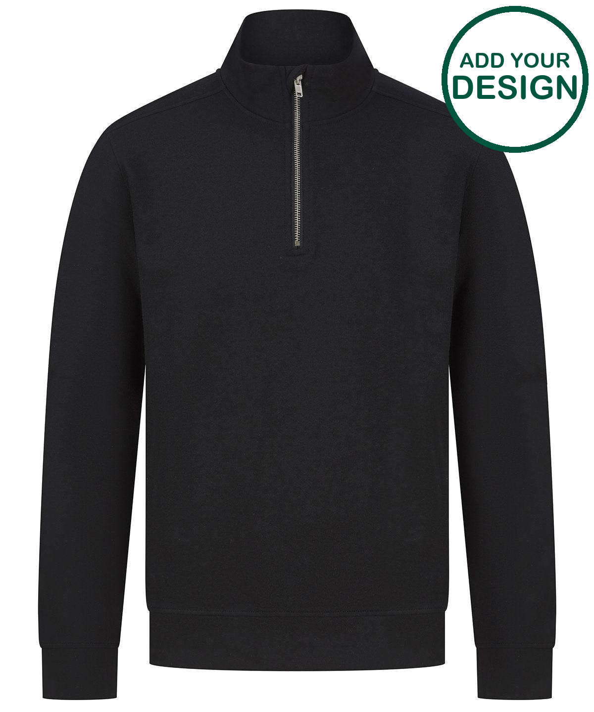 Unisex sustainable ¼-zip sweatshirt