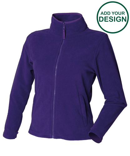 Women's microfleece jacket