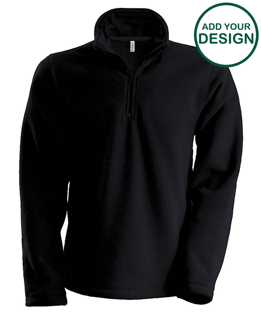 Enzo zip neck microfleece jacket