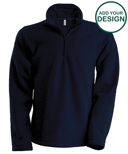 Enzo zip neck microfleece jacket