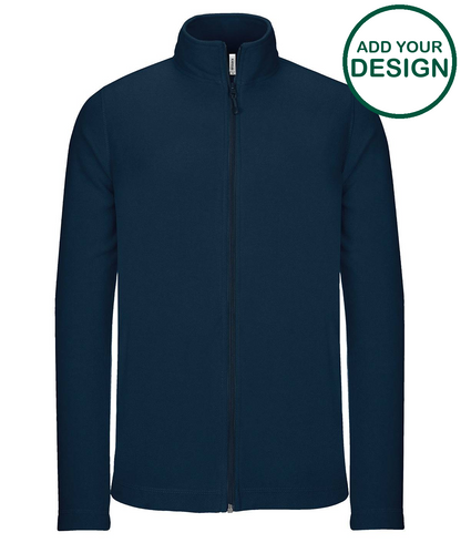 Full-zip microfleece jacket