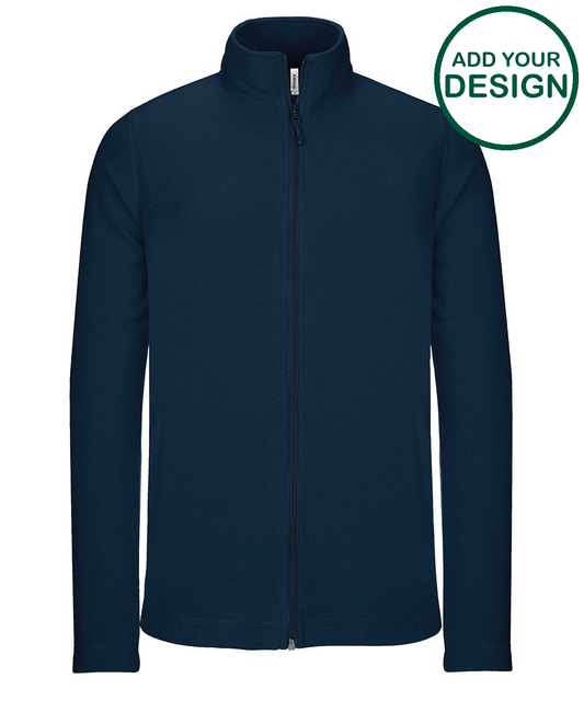 Full-zip microfleece jacket