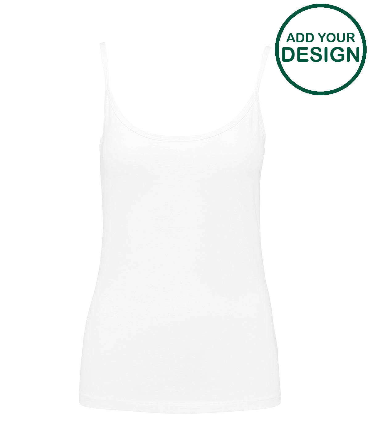Ladies' strappy tank top